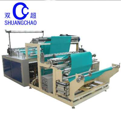 high precision pp non-woven roll to sheet machine