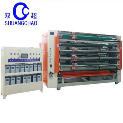 Ultrasonic wave cutting and cross cutting machine