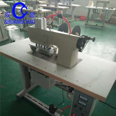 Ultrasonic lace welding machine, Non woven fabric stitching machine